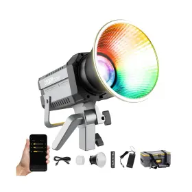 Cl220r Colbor 061027020483 Video Light Rgb 250w Max Continuous Lighting 2700-6500k Cri97