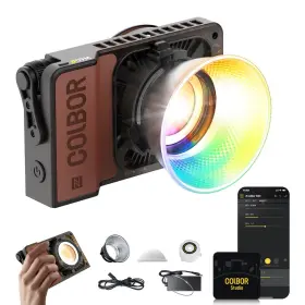 W60r Colbor 898756500171 Video Light Rgb Cob Continuous Output Lighting 60w 2700-6500k Fu