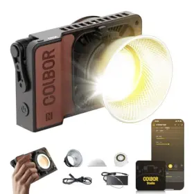 Colbor 898756500287 Video Light W60 60w 2700k-6500k Bi-color Pocket Continuous Output Ligh