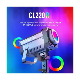 Hs202311210384 Colbor Cl220r Rgb Photography Lighting 220w Cob Led Video Light 2700k-6500k 1 #2