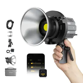 Moeco-cl60-vces Colbor Cl60r 65w Rgb Cob Led Video Light