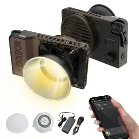 Rfo0216853445267dn Colbor W100 Pocket Video 100w Photography Fill 2700k-6500k R2c6