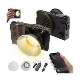 W100-uk Colbor W100 Pocket Led Video Light 100w Photography Fill 2700k-6500k Di