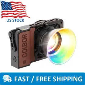 W60r Colbor Rgb 2700k-6500k Led Monolight Video Cob Light 60w
