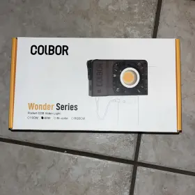 Wvu3289163514023oy Colbor W60 60w Pocket Led Video Light Photography Fill 2700k-6500k