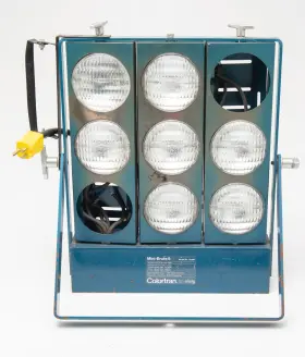112-001 Colortran Mini-brute 9 Light 5850 Max Wattage Model