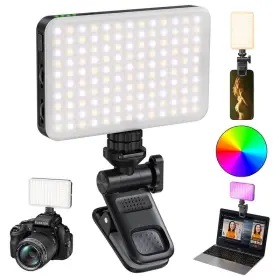D10s Comittok 165led Clip Cell Phone Light Selfie Rgb Lighting 10 Modes For