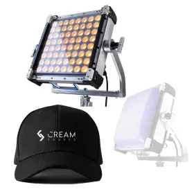 K-csv-4-ess Creamsource Vortex4 1x1 Rgbw 325w Led Light With Dome Diffuser