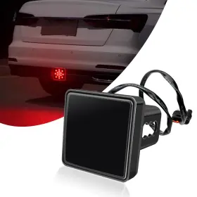 Allwd1704bl-1pc Dawfall 1 Pc Car Led Brake Light 3.26 Inch X Abs Housing 15 Non-polar Design