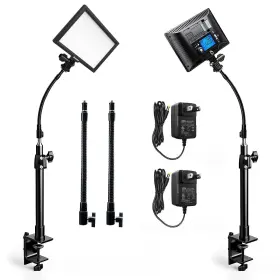 Proyee-d20 Dazzne 2-pack Key Light Streaming Lighting Dimmable Bi-color 3200-5600k Video Confe