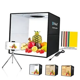 Depthlan-pu5040b Depthlan Photo Light Box 16 Inch X16 3s Quick Install Portable Studio Kit With Soft
