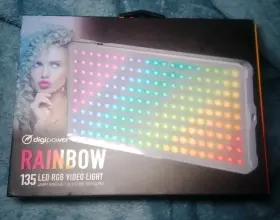 Digipower Dp-lv-rgb135 Rainbow 135 Led Rgb Video Light Bar Dp-vl-rgb135