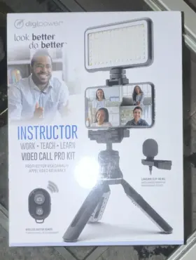 Dp-vlx100 Digipower Led Video Call Kit Tripod Mic Wireless Remote