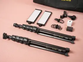 Dps-tpl-200 Digipower Pro2 Two Point Lighting Set 180 Led Lights Pro Stand #3
