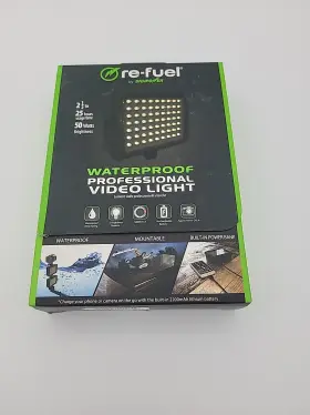 Rf-led62 Digipower - Water-resistant Professional Video Light With Built-in Power Bank