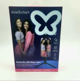 Dcrlht8w Dixie & Charli And Butterfly Led Ring Light