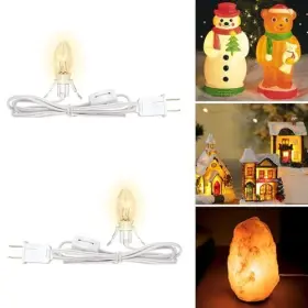 Lr-i-c-1-5-a9 Dongguan Lianrun Lighting Co Ltd 2 Pack Accessory Cord With Light Bulb 6ft C7-1 Lights-2 Pk-white #2