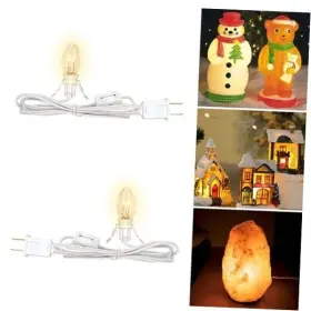 Lr-i-c-1-5-a9 Dongguan Lianrun Lighting Co Ltd 2 Pack Accessory Cord With Light Bulb 6ft C7-1 Lights-2 Pk-white