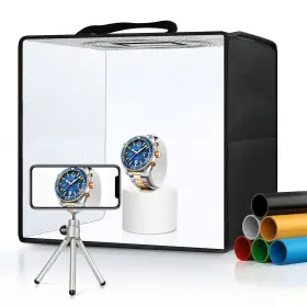 Dp Daxpoo 294019365975 Photo Light Box 10 Inch X10 Mini Shooting Tent Kit Portable Photog