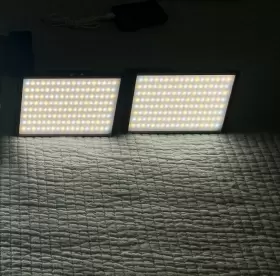 901-1001 Dracast 2x Esddi Plv-380 Bi-color Led Light For 4k Video Dslr Camera Camcorder Cri 96 #2
