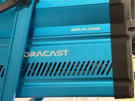 Drpl-fl-5000d Dracast Led 5000d Daylight Fresnel And Pelican Case Excellent Condition #3