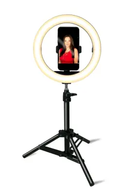 Drrng100bfs Dracast Halo Plus Series Led100 Bicolor 2700k - 5600k Compact Led Ring Light