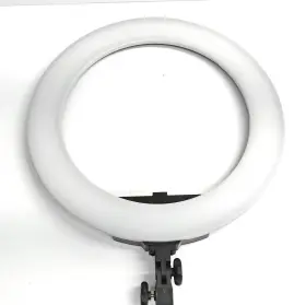 Drrng180b Dracast Halo Series 180 Bi-color Led Ring Light With Ac Power And Case