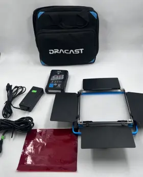 Drsp-500b Dracast Led Light With Carrying Case