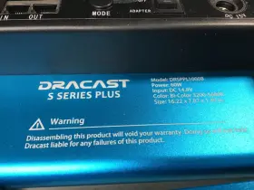 Drsppl1000b Dracast S Series Plus Photography Light Used Once With Battery And Case #2