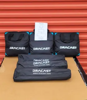 Drsppl500dn Dracast S-series Plus Daylight 5600k Blue With The Stands