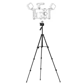 Lwt-138er-41 Dreamgrip Super Lightweight Video Tripod 136ex-41 Universal Set With Original