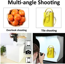 Duclus 727040871178 Photo Studio Light Box Kit Photography Adjustable With 80pcs Smd Led #3