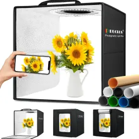 Du-32u Duclus Light Box Photo Studio 12 Inch X12 Professional Booth With 8 Ph