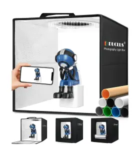 Du32 Duclus Light Box Photography 12 Inch X12 Professional Photo Booth With 8 Pho
