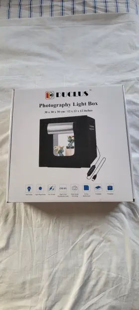 Du5032u Duclus Light Box Photography 12 Inch X12 Professional Photo Booth With 8 Pho