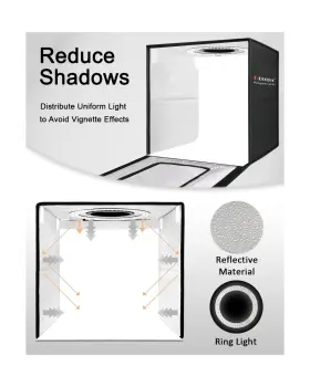 Du5041 Duclus Light Box Photography 16x16 Inch Portable Photo Studio With 160 L #3