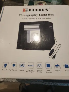 Pu5022 Duclus Photo Studio Light Box Portable Folding Photography Tent Nib #3