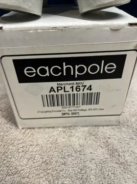 Apl1674 Eachpole Photography Light Porcelain Socket . 4 Way Apl1674. E2 #2