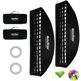 Ea702447 Eachshot Godox 12 Inch X 47 /30x120cm Softbox Reflector Modifier With Honeycomb Grid Bowens