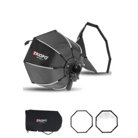 Ea702692 Eachshot Triopo Softbox 21.6in/55cm Octagon Umbrella Photography For Godox V86
