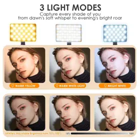 Eagerey 702367771820 Selfie Light Portable Phone 60 Led Rechargeable Fill With #2
