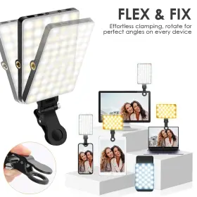Eagerey 702367771820 Selfie Light Portable Phone 60 Led Rechargeable Fill With #3