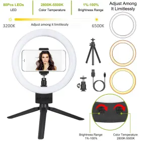 Gpct2023 Edge Collections New 9ftft Dimmable Led Ring Light With Tripod Ideal For Selfies And Video #3