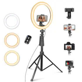 Eicaus 744348940245 12 Inch Ring Light With Tripod Stand And Phone Holder Selfie Led Lighting 62