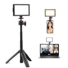 Eicaus 756190209241 Rechargeable Selfie Light With Tripod And Clip For Phone Camera-perfect T