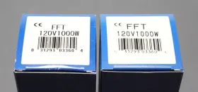 1000w Eiko 031293033604 2 Fft 120v Stage And Studio Lamps / Bulbs #2