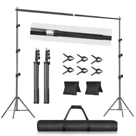 Emart 810038379418 10x10ft Backdrop Stand Photo Video Studio Adjustable&lockable Heavy Du