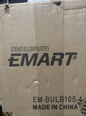 Emart Em-bulb105-4 105w Full Spectrum Daylight Spiral Cfl Bulbs 4-pack