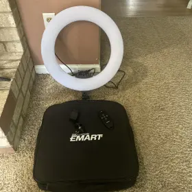 Em-d-18rllk Emart 18 Inch Led Ring Light - 65w Adjustable Color Temperature