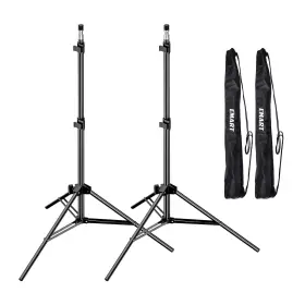 Em-ls703-2 Emart 7 Ft Light Stand For Photography 2 Pack Portable Photo Video Lighting